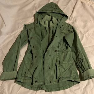 Fox green army jacket